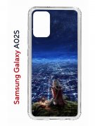 Чехол-накладка Samsung Galaxy A02s (594636) Kruche PRINT Ночные Огни