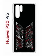 Чехол-накладка Huawei P30 Pro Kruche Print BTS