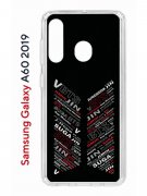 Чехол-накладка Samsung Galaxy A60 2019 (583859) Kruche PRINT BTS