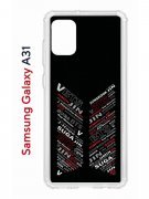 Чехол-накладка Samsung Galaxy A31 (587679) Kruche PRINT BTS