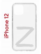 Чехол-накладка iPhone 12/12 Pro Kruche Print Zet