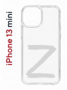 Чехол-накладка Apple iPhone 13 mini (606541) Kruche PRINT Zet