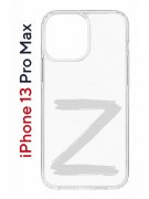 Чехол-накладка iPhone 13 Pro Max Kruche Print Zet