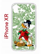 Чехол-накладка iPhone XR Kruche Print MacMoney