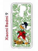 Чехол-накладка Xiaomi Redmi 9 Kruche Print MacMoney