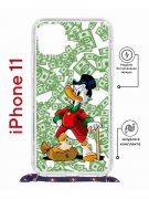 Чехол-накладка iPhone 11 Kruche Magrope Print MacMoney