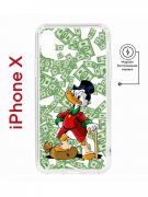 Чехол-накладка Apple iPhone X (598892) Kruche PRINT MacMoney