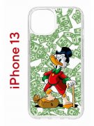 Чехол-накладка Apple iPhone 13 (606542) Kruche PRINT MacMoney