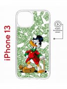 Чехол-накладка Apple iPhone 13 (610627) Kruche PRINT MacMoney