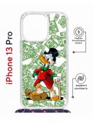Чехол-накладка Apple iPhone 13 Pro (610630) Kruche PRINT MacMoney