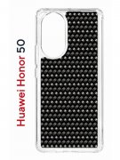 Чехол-накладка Huawei Nova 9 (610635) Kruche PRINT Карбон
