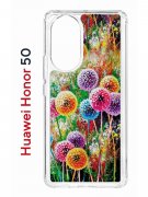 Чехол-накладка Huawei Nova 9 (610635) Kruche PRINT Одуванчики