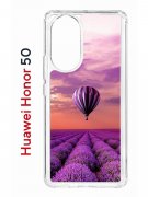 Чехол-накладка Huawei Nova 9 (610635) Kruche PRINT Лавандовый рай