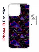 Чехол-накладка iPhone 13 Pro Max Kruche Magnet Print Dreams