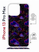 Чехол-накладка iPhone 13 Pro Max Kruche Magrope Print Dreams