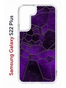 Чехол-накладка Samsung Galaxy S22 Plus (610634) Kruche PRINT Витраж