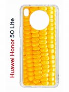 Чехол-накладка Huawei Honor 50 Lite/Nova 8i Kruche Print Кукуруза