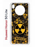 Чехол-накладка Huawei Honor 50 Lite/Nova 8i Kruche Print Danger
