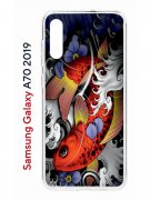 Чехол-накладка Samsung Galaxy A70 2019 (576908) Kruche PRINT Кои