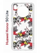 Чехол-накладка Huawei Nova 8i (610636) Kruche PRINT Смородина