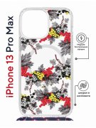 Чехол-накладка iPhone 13 Pro Max Kruche Magrope Print Смородина