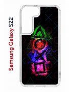 Чехол-накладка Samsung Galaxy S22 (610633) Kruche PRINT Гейминг