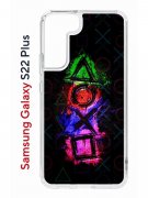 Чехол-накладка Samsung Galaxy S22 Plus (610634) Kruche PRINT Гейминг