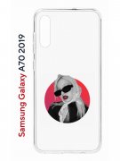 Чехол-накладка Samsung Galaxy A70 2019 (576908) Kruche PRINT Alis