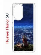 Чехол-накладка Huawei Nova 9 (610635) Kruche PRINT Ночные Огни