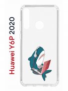 Чехол-накладка Huawei Y6p 2020 (588946) Kruche PRINT Акула