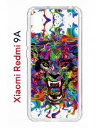 Чехол-накладка Xiaomi Redmi 9A (588935) Kruche PRINT Colored beast