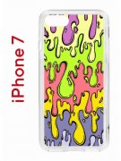 Чехол-накладка Apple iPhone 7 (580667) Kruche PRINT Абстракция Капли
