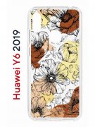 Чехол-накладка Huawei Y6 2019 (580675) Kruche PRINT Ягоды и Цветы