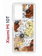 Чехол-накладка Xiaomi Mi 10T (593946) Kruche PRINT Ягоды и Цветы