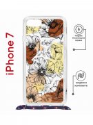 Чехол-накладка Apple iPhone 7 (598922) Kruche PRINT Ягоды и Цветы