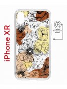 Чехол-накладка Apple iPhone XR (598897) Kruche PRINT Ягоды и Цветы
