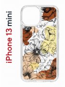 Чехол-накладка Apple iPhone 13 mini (606541) Kruche PRINT Ягоды и Цветы