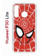 Чехол-накладка Huawei P30 Lite/Honor 20S/Honor 20 Lite/Nova 4e Kruche Print Человек-Паук красный
