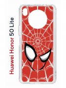 Чехол-накладка Huawei Nova 8i (610636) Kruche PRINT Человек-Паук красный