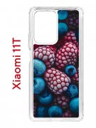 Чехол-накладка Xiaomi 11T/11T Pro Kruche Print Fresh berries