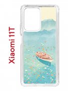 Чехол-накладка Xiaomi 11T/11T Pro Kruche Print Озеро цветов