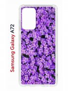 Чехол-накладка Samsung Galaxy A72 (598893) Kruche PRINT Обриета