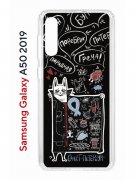 Чехол-накладка Samsung Galaxy A50 2019/A50S 2019/A30S 2019 Kruche Print Кот Питер