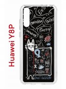 Чехол-накладка Huawei Y8P/Honor 30i/Huawei P Smart S 2020 Kruche Print Кот Питер