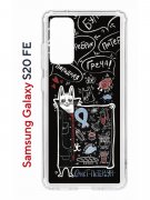 Чехол-накладка Samsung Galaxy S20 FE (593958) Kruche PRINT Кот Питер