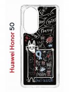 Чехол-накладка Huawei Nova 9 (610635) Kruche PRINT Кот Питер