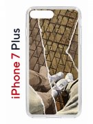 Чехол-накладка Apple iPhone 7 Plus (580664) Kruche PRINT Пара белые кроссы