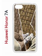 Чехол-накладка Huawei Honor 7A (582681) Kruche PRINT Пара белые кроссы