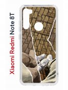 Чехол-накладка Xiaomi Redmi Note 8T (583857) Kruche PRINT Пара белые кроссы