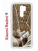 Чехол-накладка Xiaomi Redmi 9 (588934) Kruche PRINT Пара белые кроссы